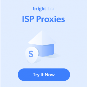 ISP Proxies - Bright Data